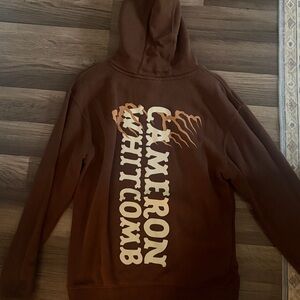Cameron Whitcomb Brown Hoodie